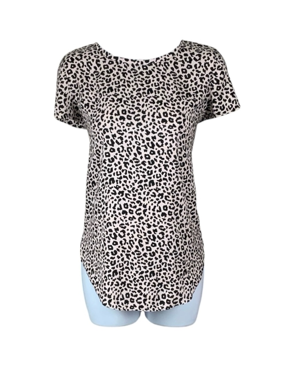 Ann Taylor Leopard Print Blouse